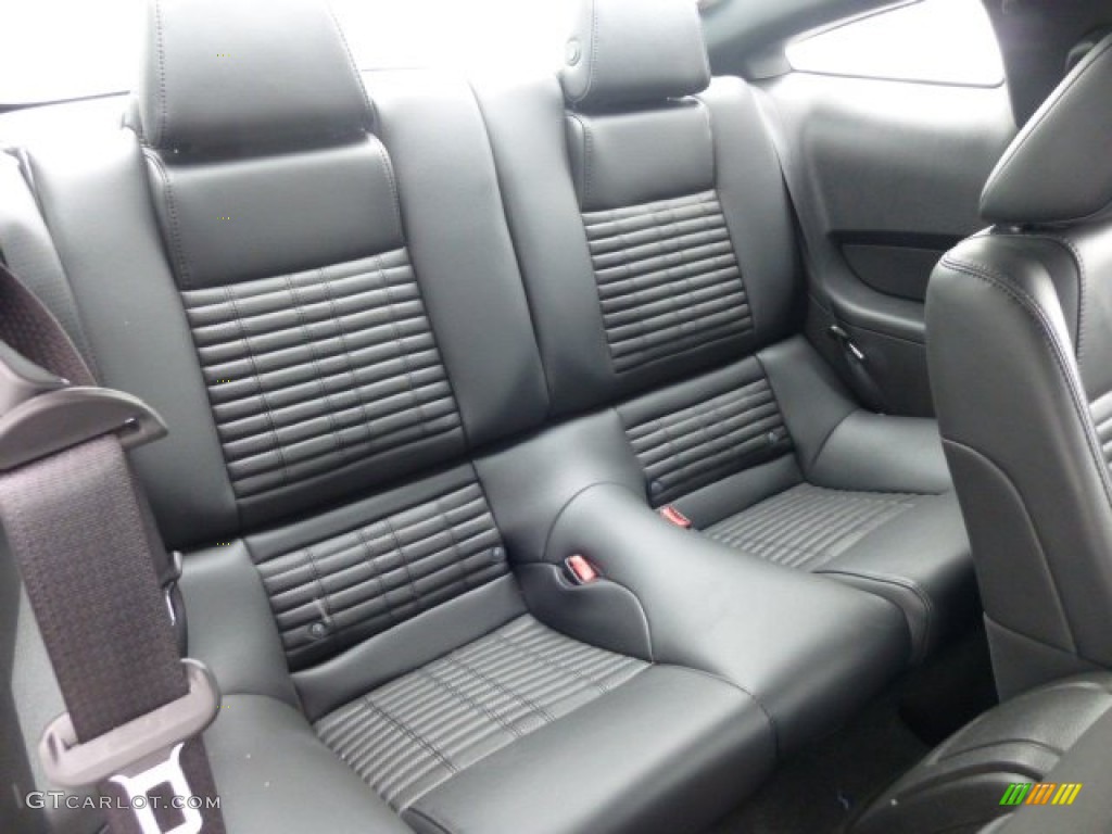 2012 Ford Mustang Shelby GT500 Coupe Rear Seat Photo #77881608