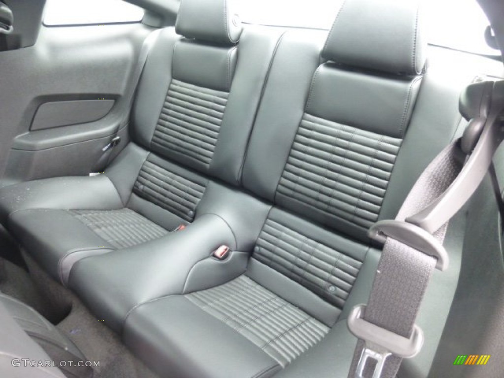 2012 Ford Mustang Shelby GT500 Coupe Rear Seat Photo #77881661