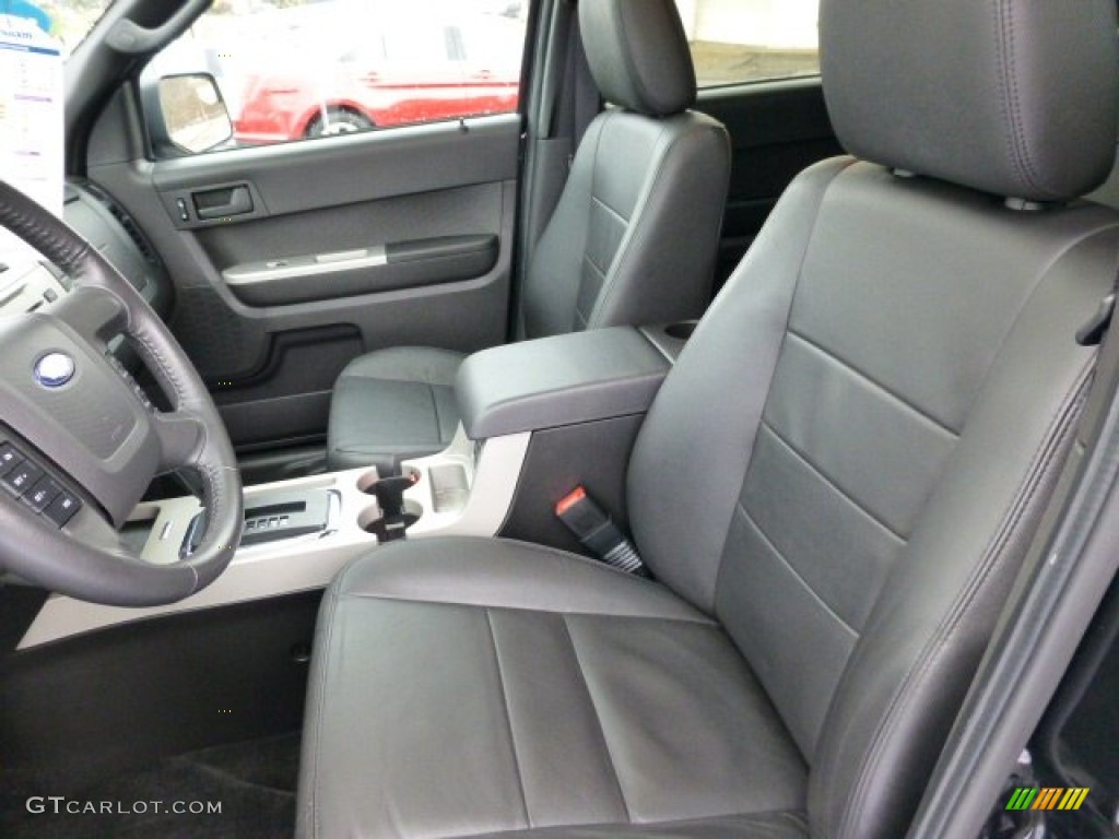 Charcoal Black Interior 2011 Ford Escape XLT Photo #77881917