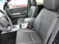 Charcoal Black Front Seat Photo for 2011 Ford Escape #77881917