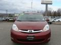 2010 Salsa Red Pearl Toyota Sienna Limited  photo #2