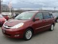 2010 Salsa Red Pearl Toyota Sienna Limited  photo #3