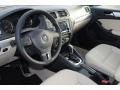 2013 Volkswagen Jetta Cornsilk Beige Interior Prime Interior Photo