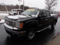 2008 Onyx Black GMC Sierra 1500 Extended Cab 4x4  photo #4