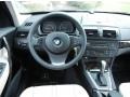 Oyster Nevada Leather 2009 BMW X3 xDrive30i Dashboard