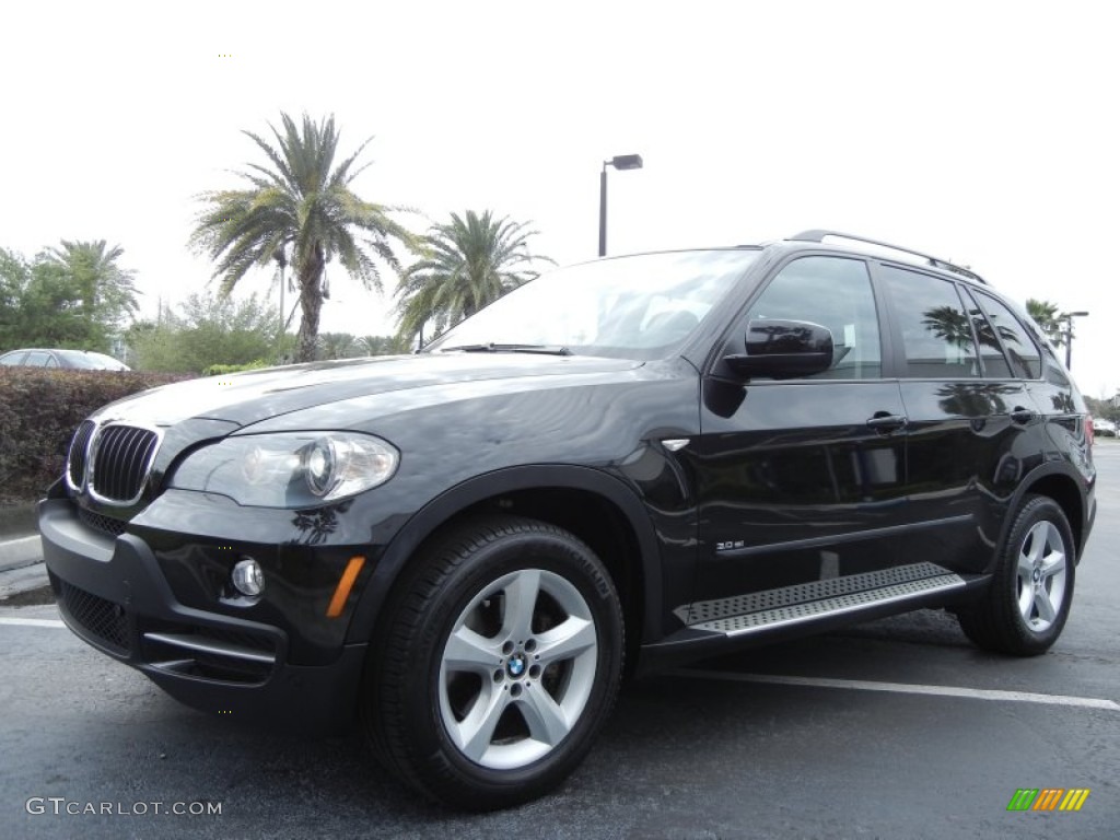 Jet Black 2008 BMW X5 3.0si Exterior Photo #77883347