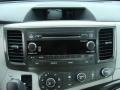 2011 Toyota Sienna Light Gray Interior Audio System Photo