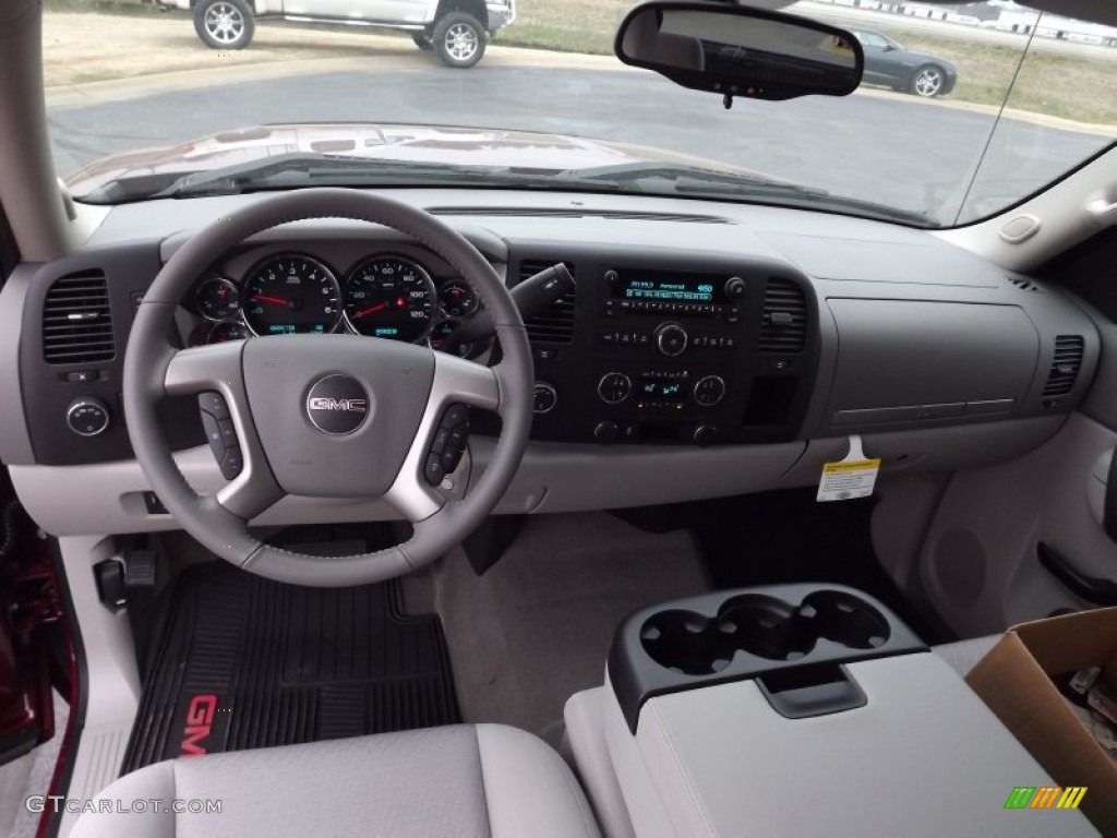 2013 Sierra 1500 SLE Extended Cab 4x4 - Sonoma Red Metallic / Light Titanium/Dark Titanium photo #10