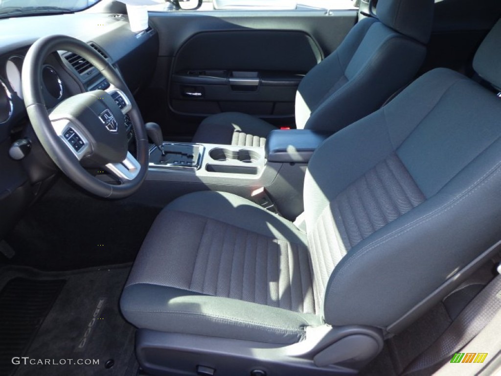 2011 Challenger R/T - Black / Dark Slate Gray photo #4