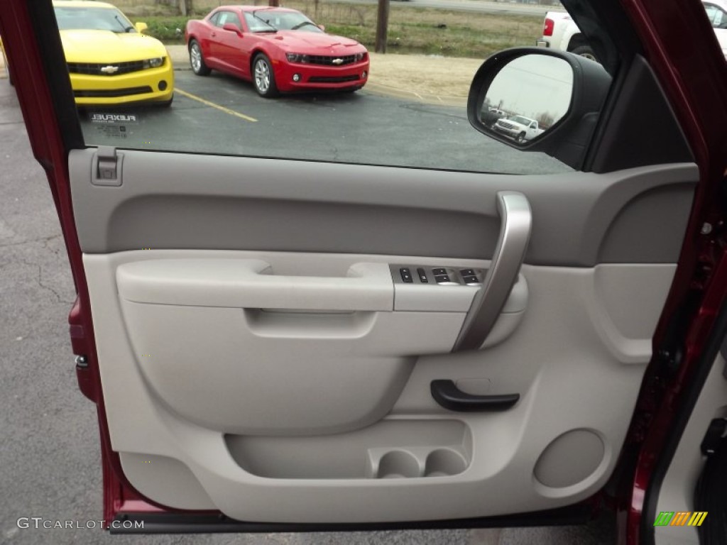 2013 Sierra 1500 SLE Extended Cab 4x4 - Sonoma Red Metallic / Light Titanium/Dark Titanium photo #14