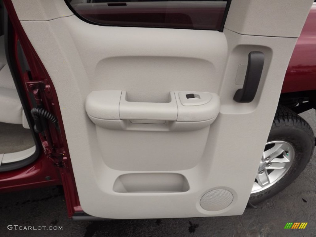 2013 Sierra 1500 SLE Extended Cab 4x4 - Sonoma Red Metallic / Light Titanium/Dark Titanium photo #17