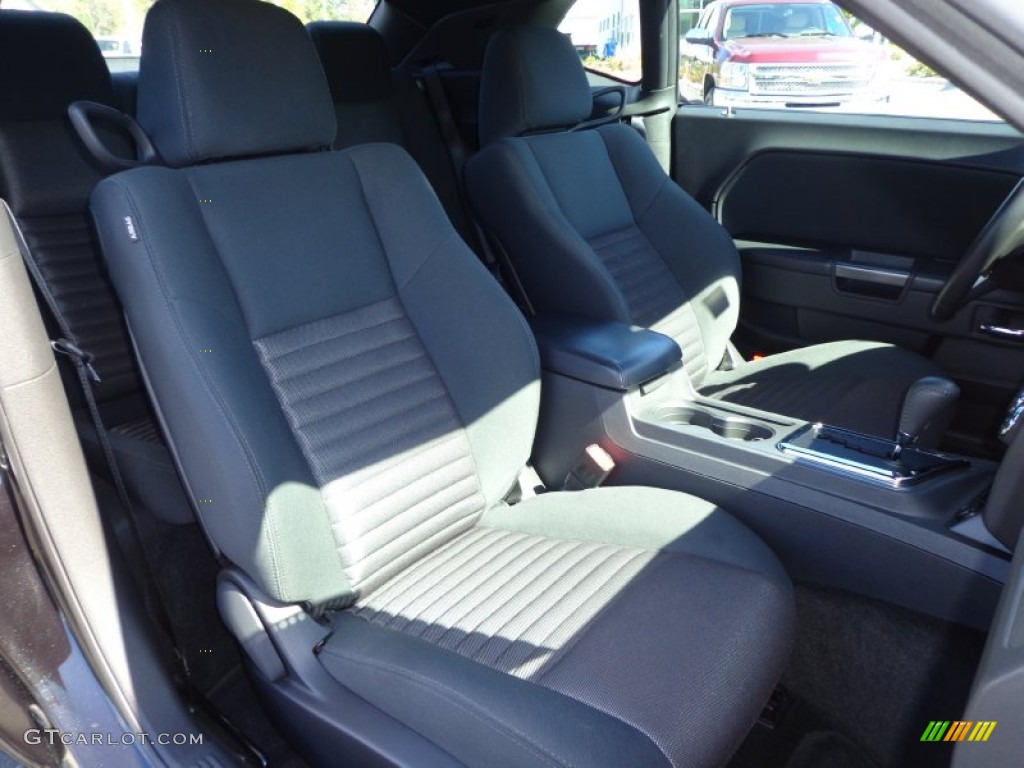 2011 Challenger R/T - Black / Dark Slate Gray photo #12