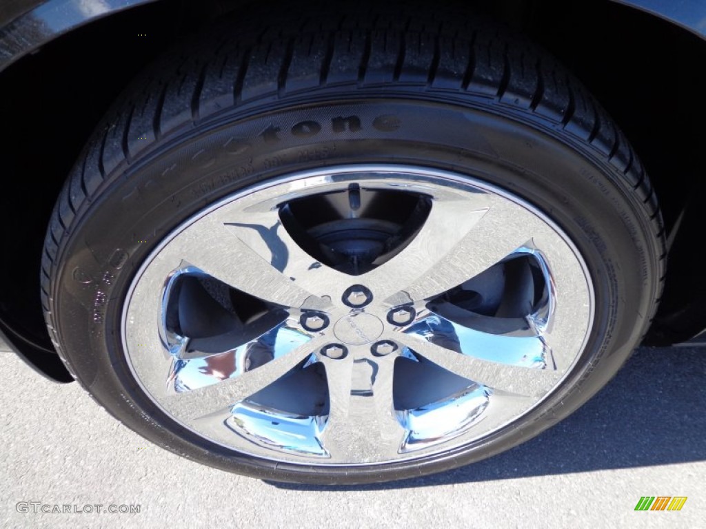 2011 Challenger R/T - Black / Dark Slate Gray photo #14