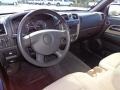 Ebony/Light Cashmere 2012 Chevrolet Colorado LT Extended Cab Interior Color