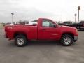 2013 Fire Red GMC Sierra 1500 Regular Cab 4x4  photo #4