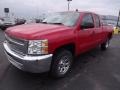 2013 Victory Red Chevrolet Silverado 1500 LS Extended Cab  photo #1