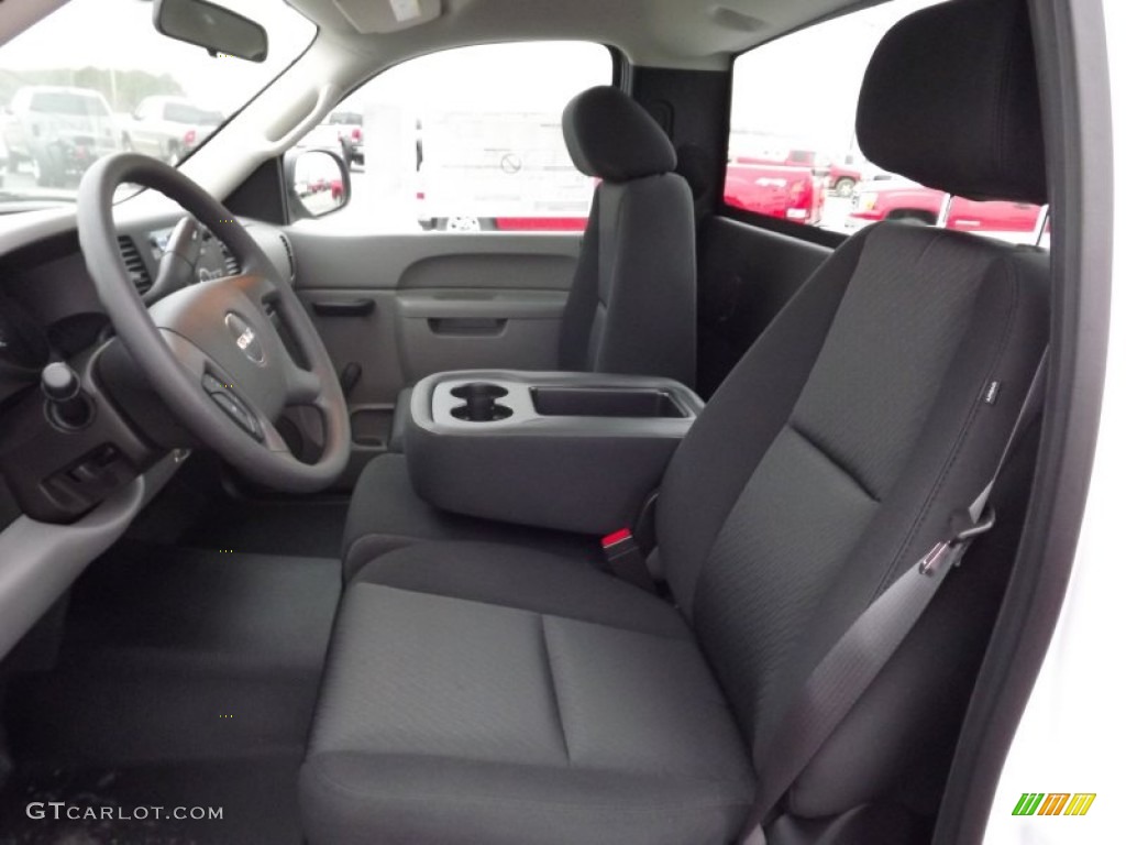 2013 Sierra 1500 Regular Cab - Summit White / Dark Titanium photo #10