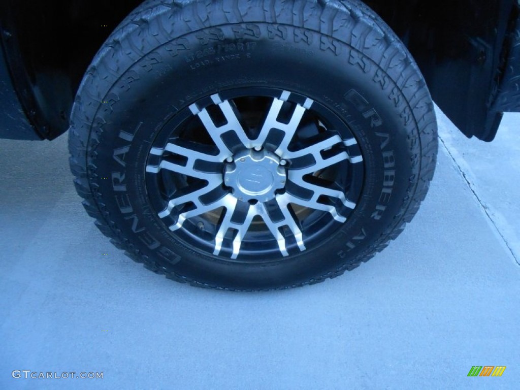 2010 Silverado 1500 LS Regular Cab 4x4 - Black Granite Metallic / Dark Titanium photo #14