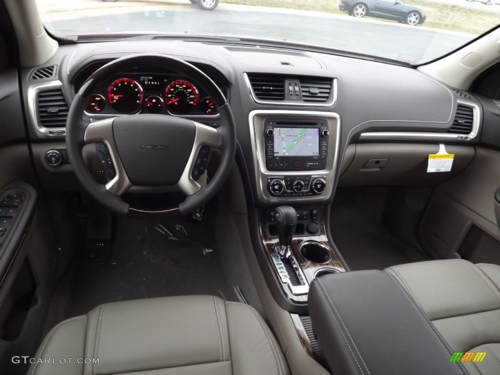 Cocoa Dune Interior 2013 GMC Acadia Denali Photo #77886576