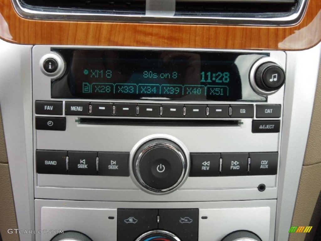 2011 Chevrolet Malibu LT Audio System Photos