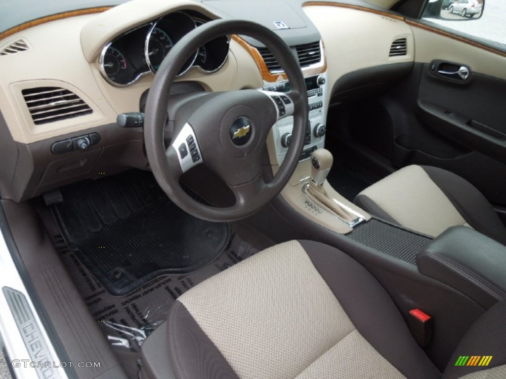 Cocoa/Cashmere Interior 2011 Chevrolet Malibu LT Photo #77887441