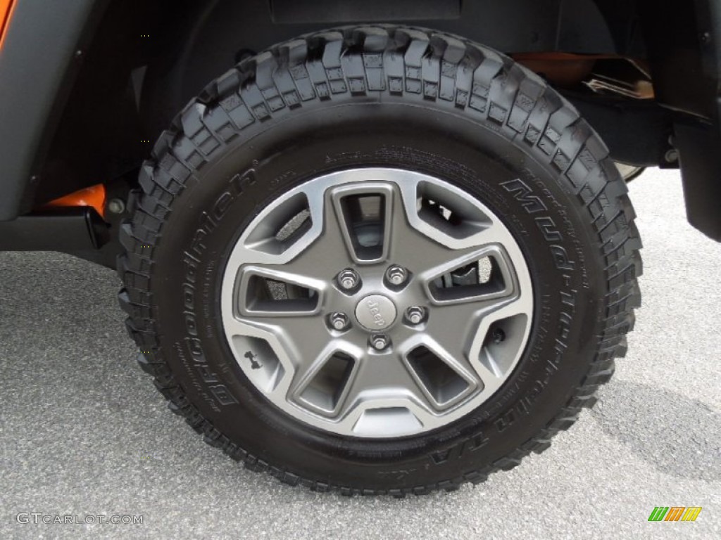 2013 Jeep Wrangler Unlimited Rubicon 4x4 Wheel Photo #77887791