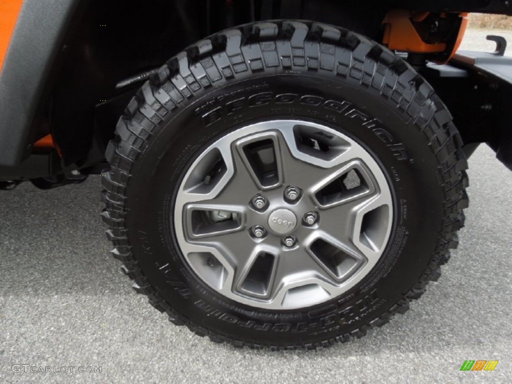 2013 Jeep Wrangler Unlimited Rubicon 4x4 Wheel Photo #77887815