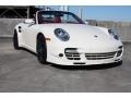 2009 Cream White Porsche 911 Turbo Cabriolet #77820032