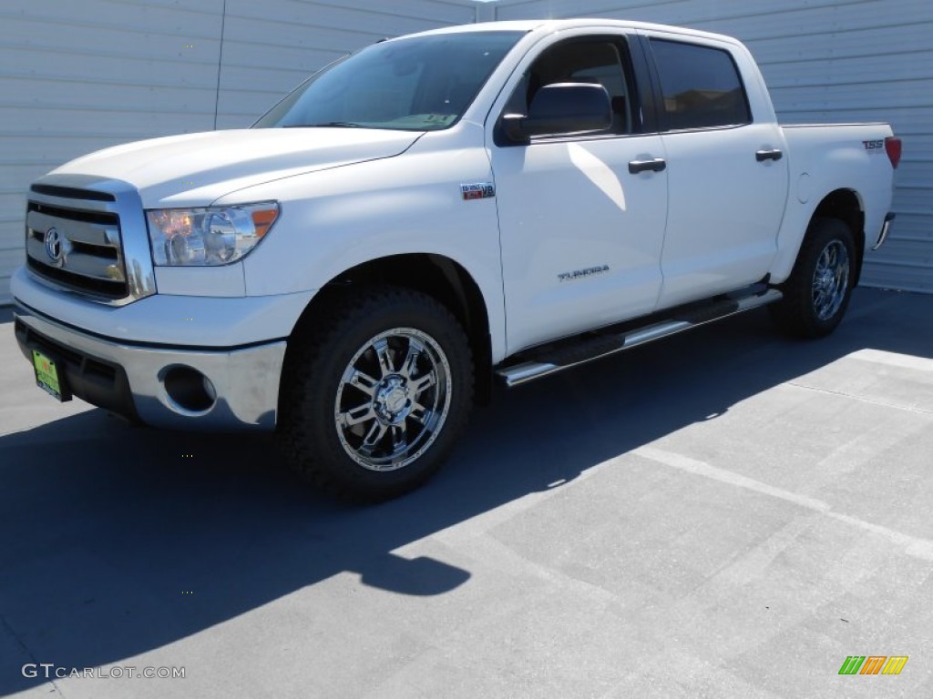 2013 Tundra TSS CrewMax - Super White / Graphite photo #9