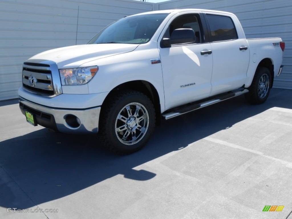 2013 Tundra TSS CrewMax - Super White / Graphite photo #10