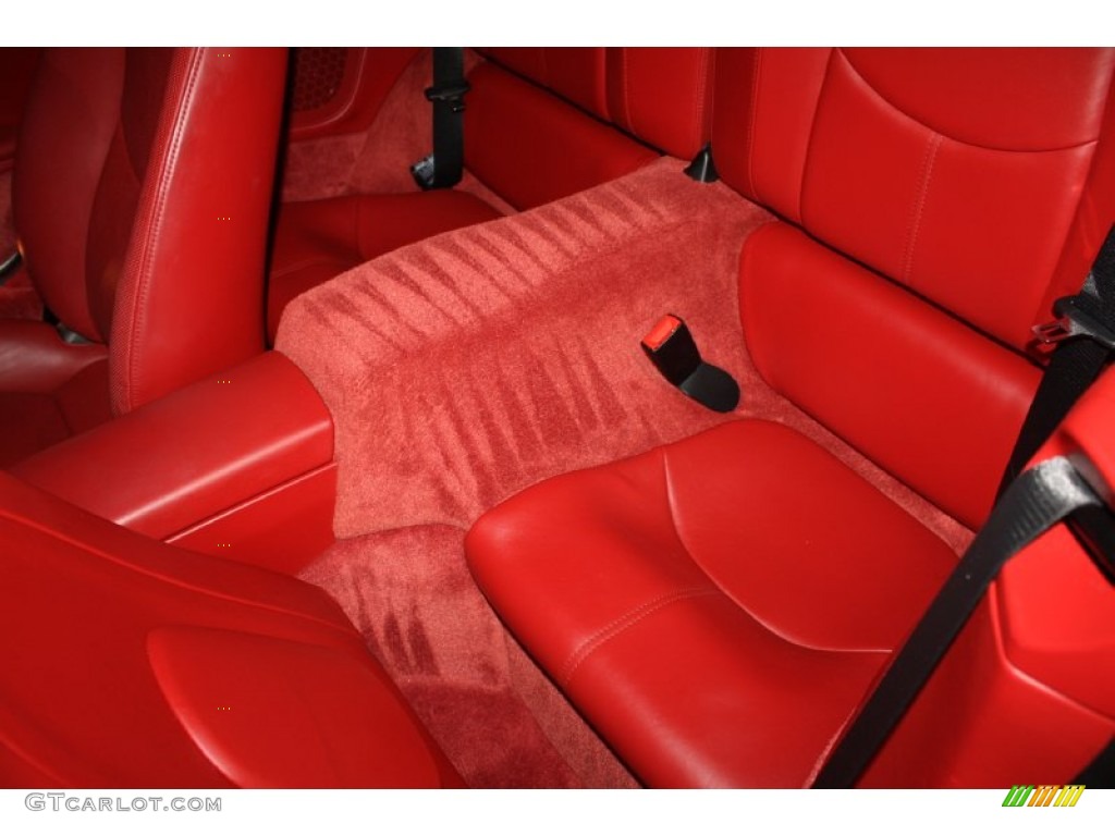 2009 Porsche 911 Turbo Cabriolet Rear Seat Photo #77888210