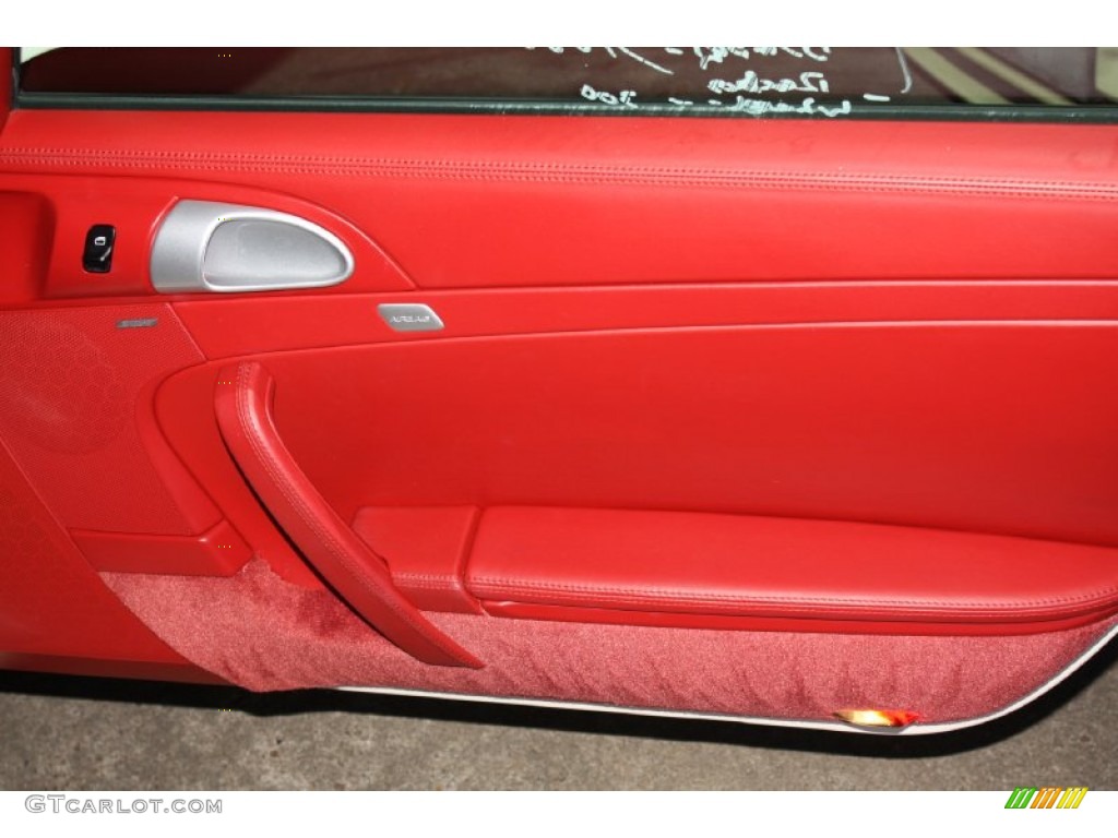 2009 911 Turbo Cabriolet - Cream White / Carrera Red photo #29