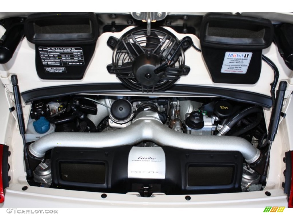 2009 Porsche 911 Turbo Cabriolet 3.6 Liter Twin-Turbocharged DOHC 24V VarioCam Flat 6 Cylinder Engine Photo #77888309