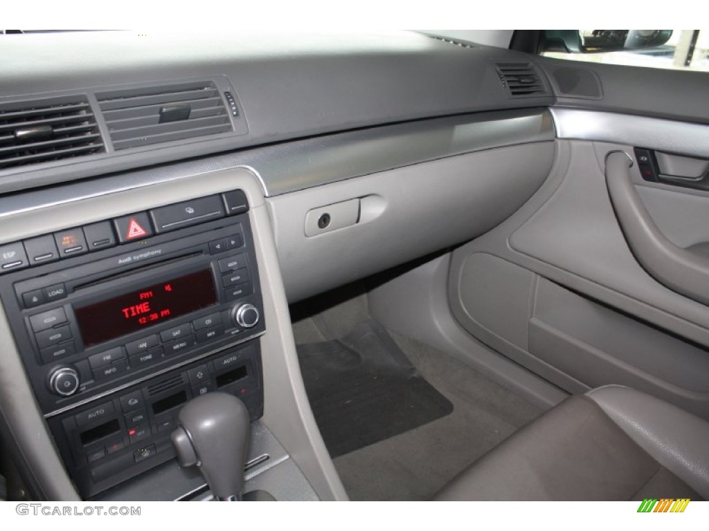 2008 A4 2.0T Special Edition Sedan - Quartz Grey Metallic / Light Gray photo #14