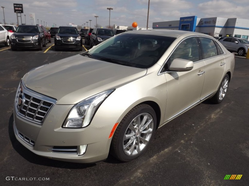 Silver Coast Metallic 2013 Cadillac XTS Luxury FWD Exterior Photo #77888733