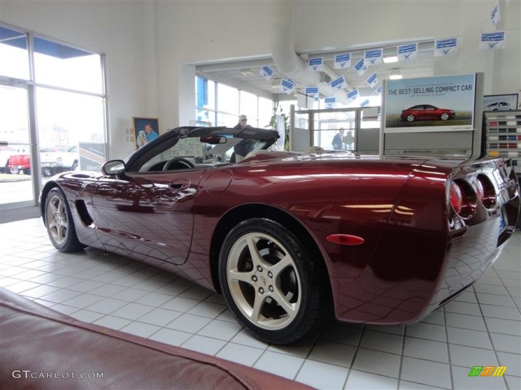50th Anniversary Red 2003 Chevrolet Corvette Convertible Exterior Photo #77890353