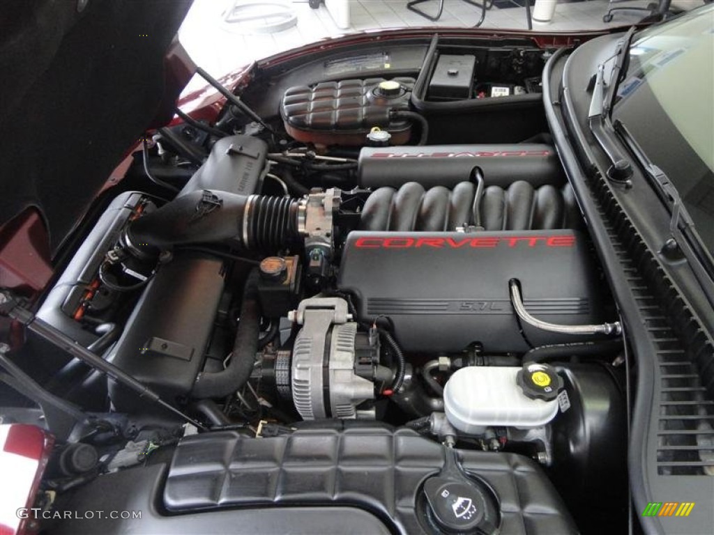 2003 Chevrolet Corvette Convertible 5.7 Liter OHV 16 Valve LS1 V8 Engine Photo #77890443