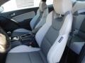 Gray Leather/Gray Cloth 2013 Hyundai Genesis Coupe 2.0T Premium Interior Color