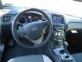 Gray Leather/Gray Cloth Dashboard Photo for 2013 Hyundai Genesis Coupe #77890854