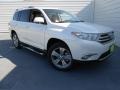 2013 Blizzard White Pearl Toyota Highlander Limited  photo #2