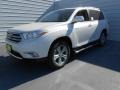 2013 Blizzard White Pearl Toyota Highlander Limited  photo #8