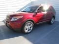 2013 Ruby Red Metallic Ford Explorer Limited  photo #9
