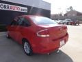 2008 Vermillion Red Ford Focus SE Sedan  photo #5