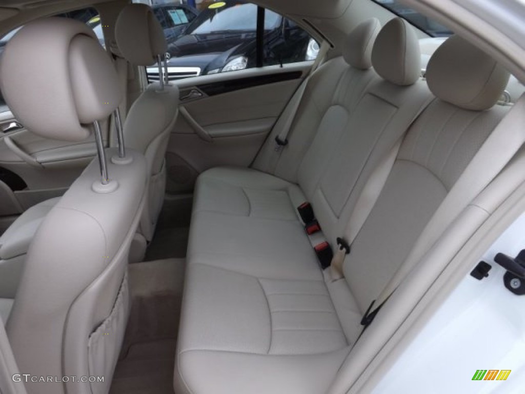 2007 Mercedes-Benz C 280 4Matic Luxury Rear Seat Photos