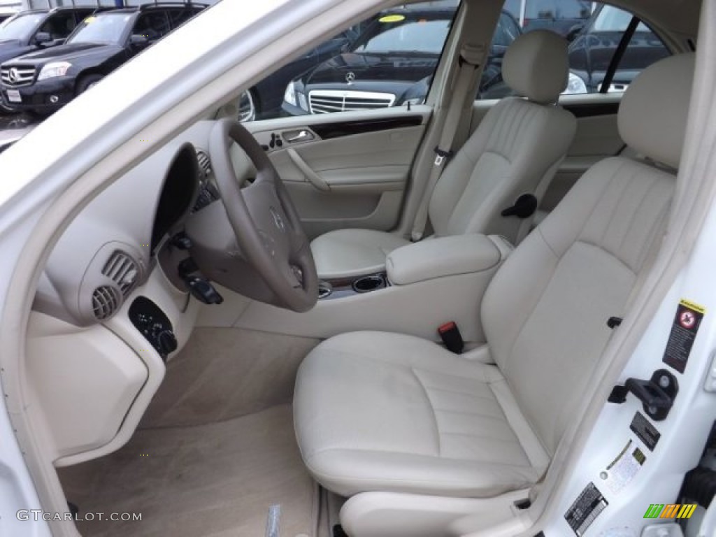 2007 Mercedes-Benz C 280 4Matic Luxury Front Seat Photo #77893493