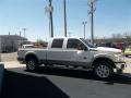 2013 White Platinum Tri-Coat Ford F250 Super Duty Lariat Crew Cab 4x4  photo #14