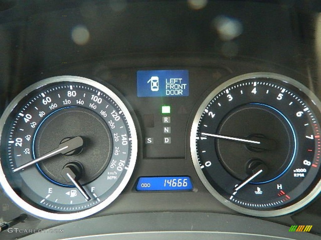 2012 Lexus IS 250 Gauges Photo #77893750