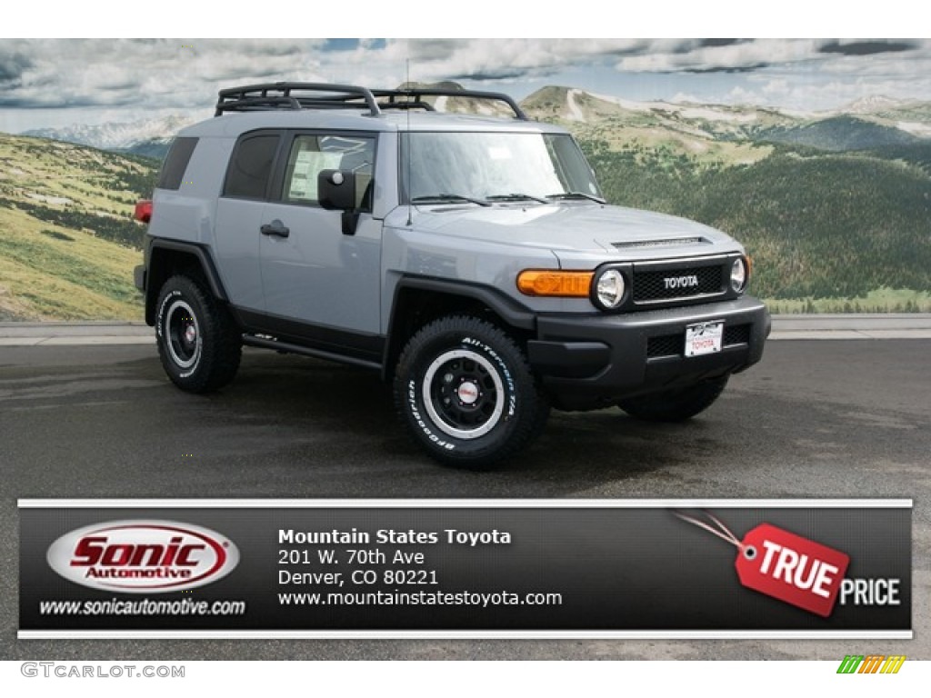 2013 FJ Cruiser Trail Teams Special Edition 4WD - Trail Teams Cement Gray / Dark Charcoal photo #1