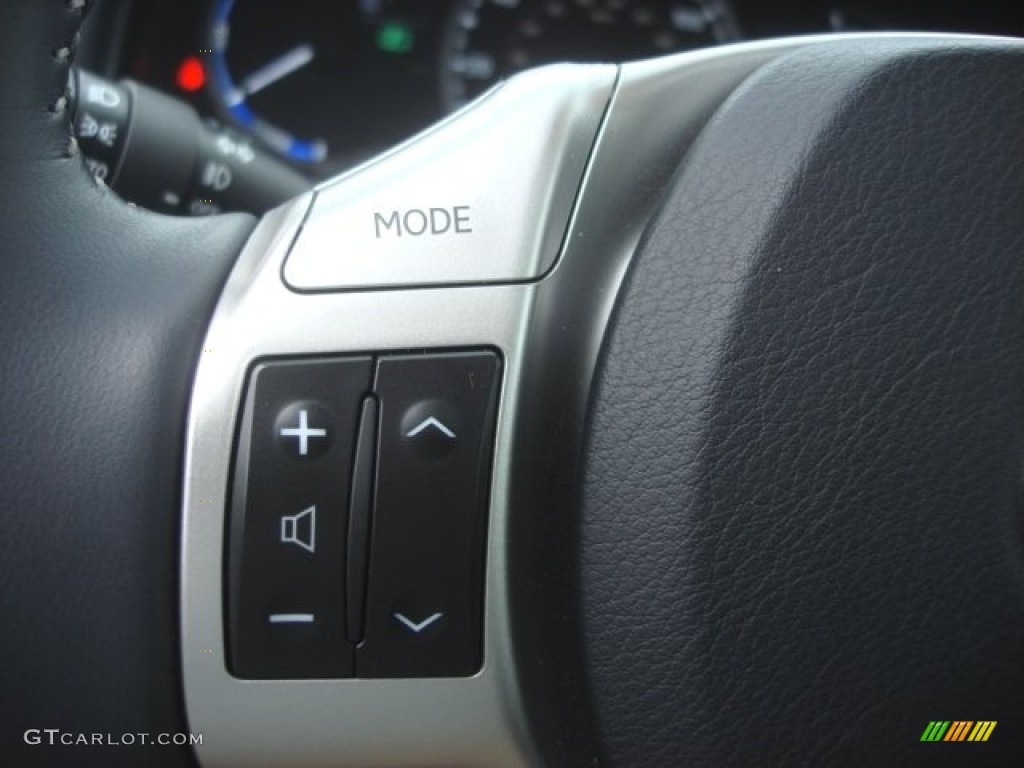 2012 CT 200h Hybrid Premium - Nebula Gray Pearl / Black photo #30