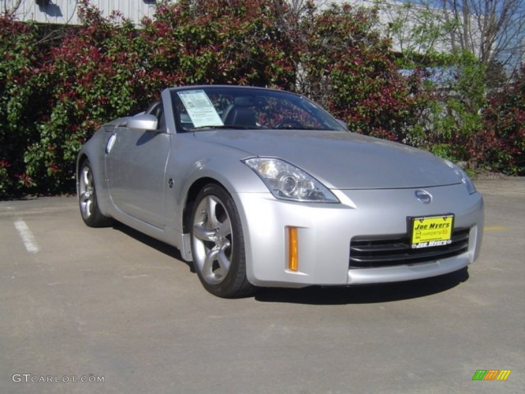 2008 350Z Enthusiast Roadster - Silver Alloy / Charcoal photo #1